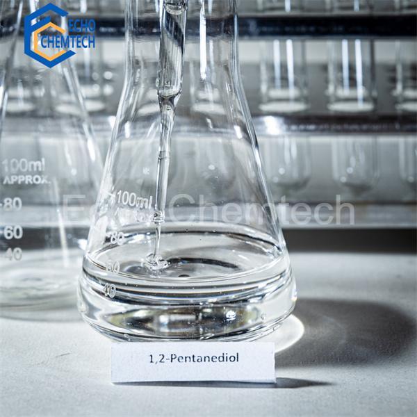 Un sguardu più vicinu à a struttura chimica di 1,2-Pentanediol.